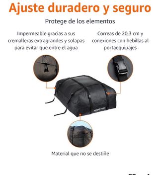 Cofre de techo plegable para baca