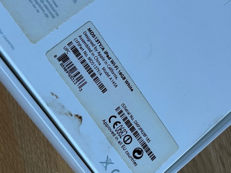 Caja iPad 16GB Blanco (sin ipad) afbeelding 6