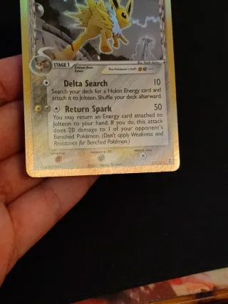 Pokemon Card Jolteon Delta Species 7/113 English