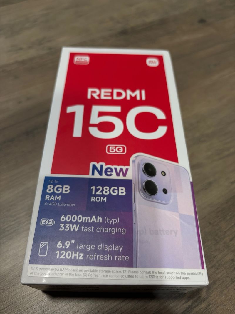 Xiaomi Redmi 15C 8GB RAM 128GB ROM