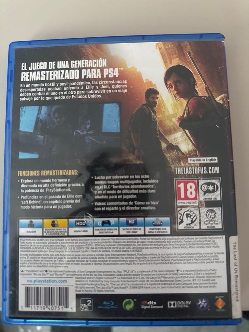 The Last of Us Remasterizado PS4 afbeelding 2