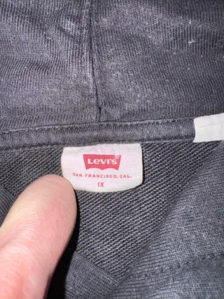 Sudadera Levi's Negra Talla L