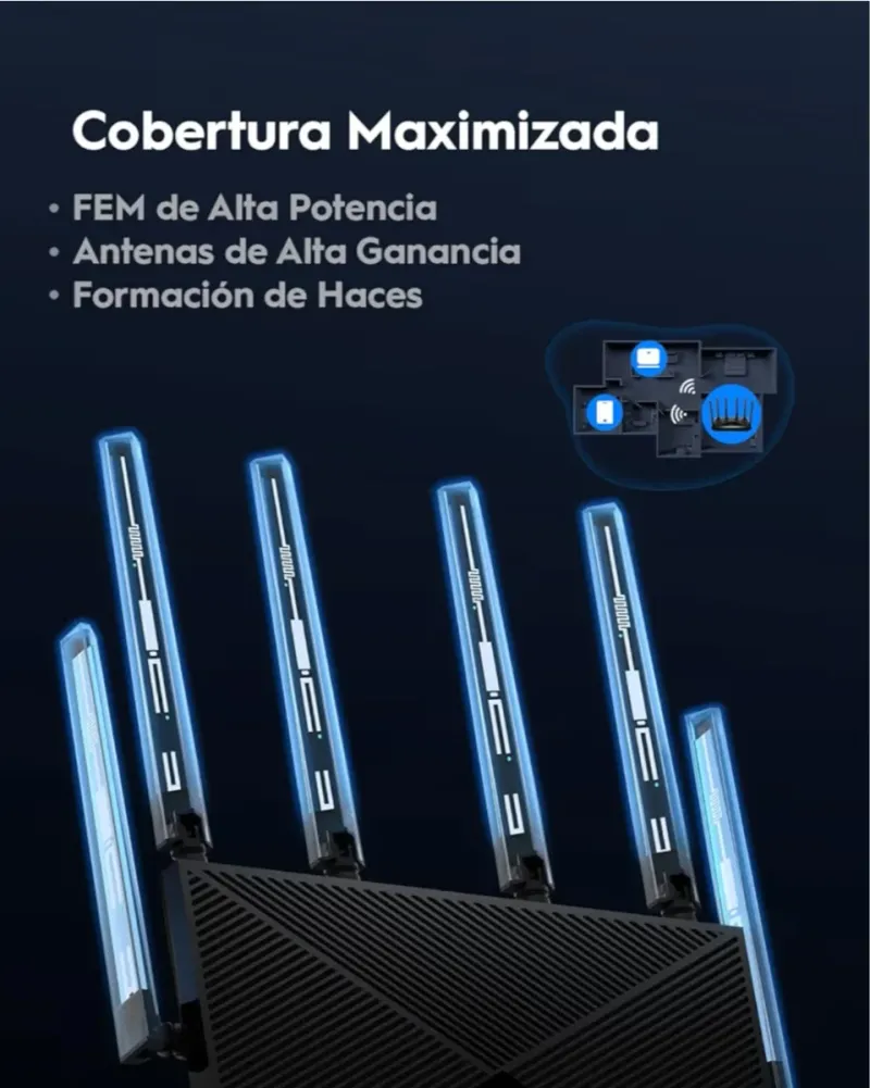 Router Cudy BE11000 2.5G afbeelding 5