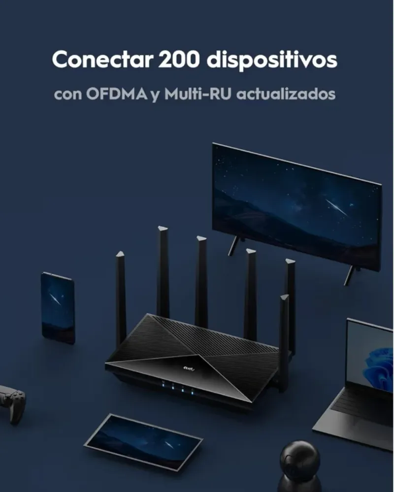Router Cudy BE11000 2.5G afbeelding 7