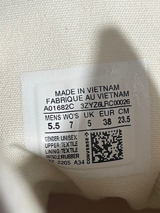 Converse Chuck Taylor All Star Tg 38