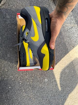 Nike Air Max 1 ESs Grigio Giallo