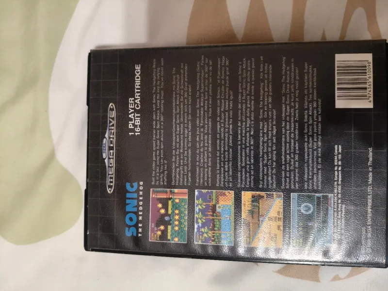Sonic the Hedgehog Mega Drive Sega afbeelding 3
