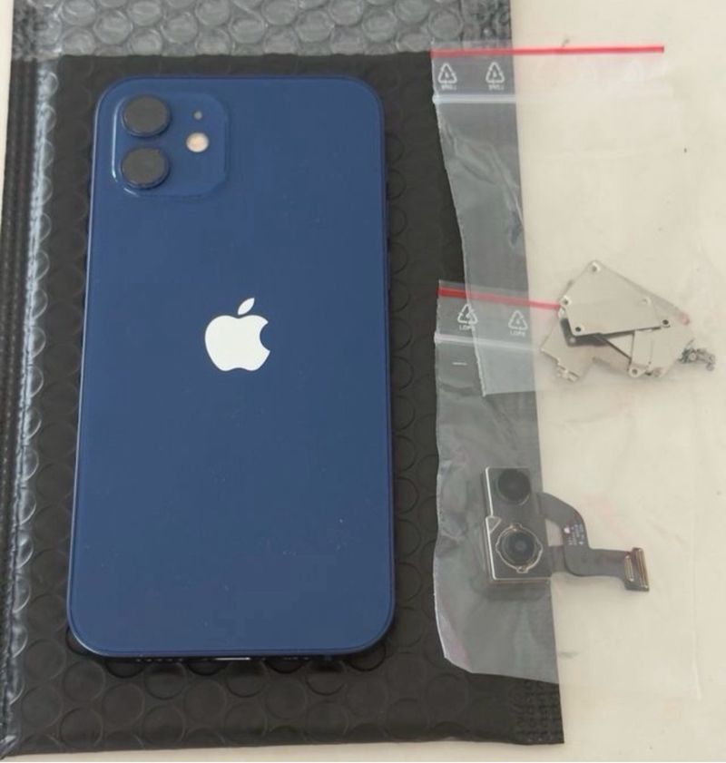 Chasis iPhone 12 Azul Original afbeelding 2
