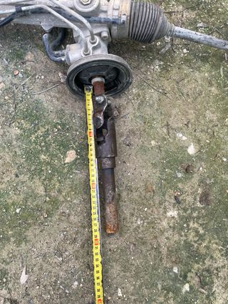 Columna de dirección proyecto kart