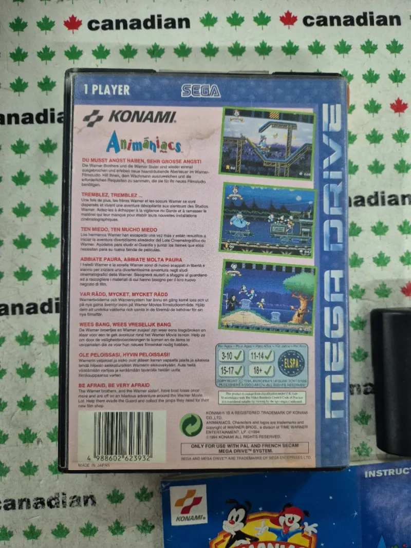 Animaniacs Mega Drive afbeelding 3