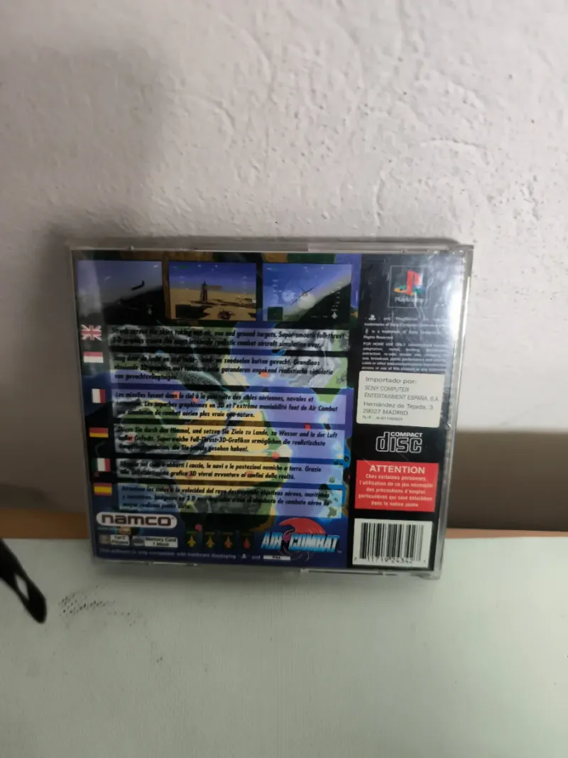 Air Combat PS1 (PlayStation 1) afbeelding 3