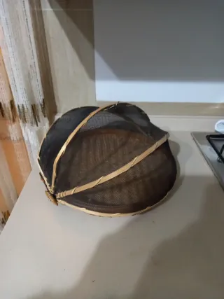 Cesto vintage con rete