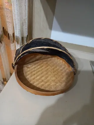 Cesto vintage con rete