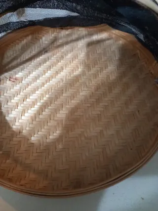 Cesto vintage con rete