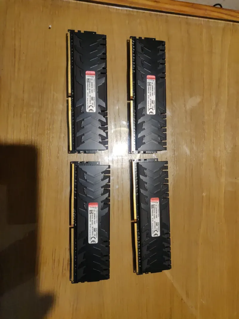 Memoria RAM 4x 8GB DDR4 HyperX Predator 3200Mhz afbeelding 2