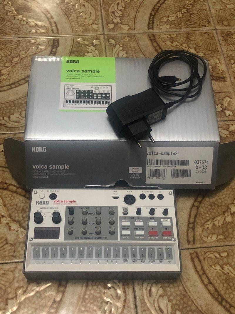 Korg Volca Sample 2 Nuevo, pir falta de uso