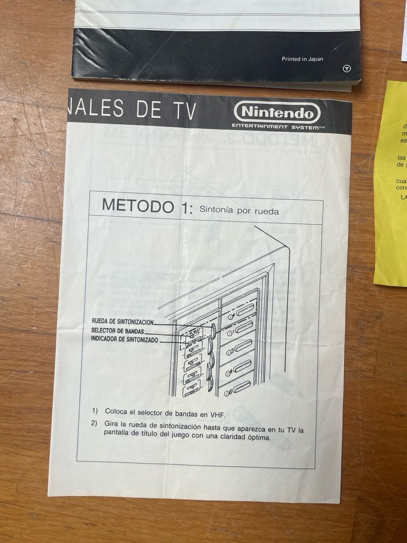 Manual Nintendo NES Español afbeelding 4