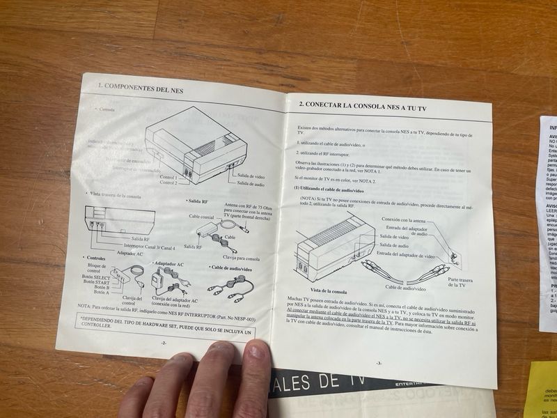 Manual Nintendo NES Español afbeelding 6