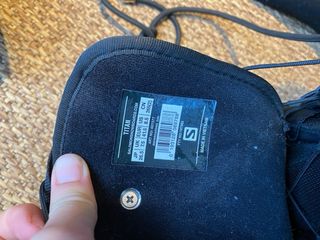 Botas Snowboard Salomon Talla 41 Negras