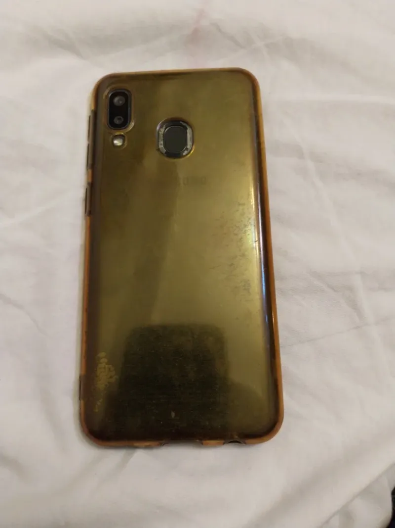 Samsung Galaxy A20 Negro/Marrón afbeelding 2