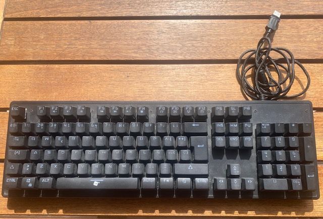 Teclado gaming negro afbeelding 2