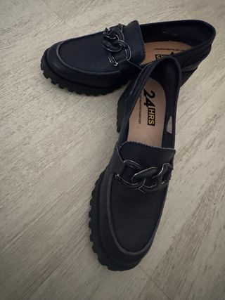 Mocasines 24h Azul Talla 38