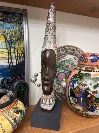 Busto de mujer decorativo