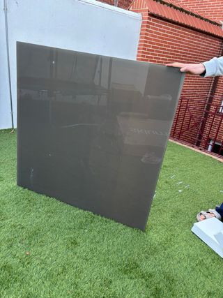 Cristal templado cuadrado 115 cm