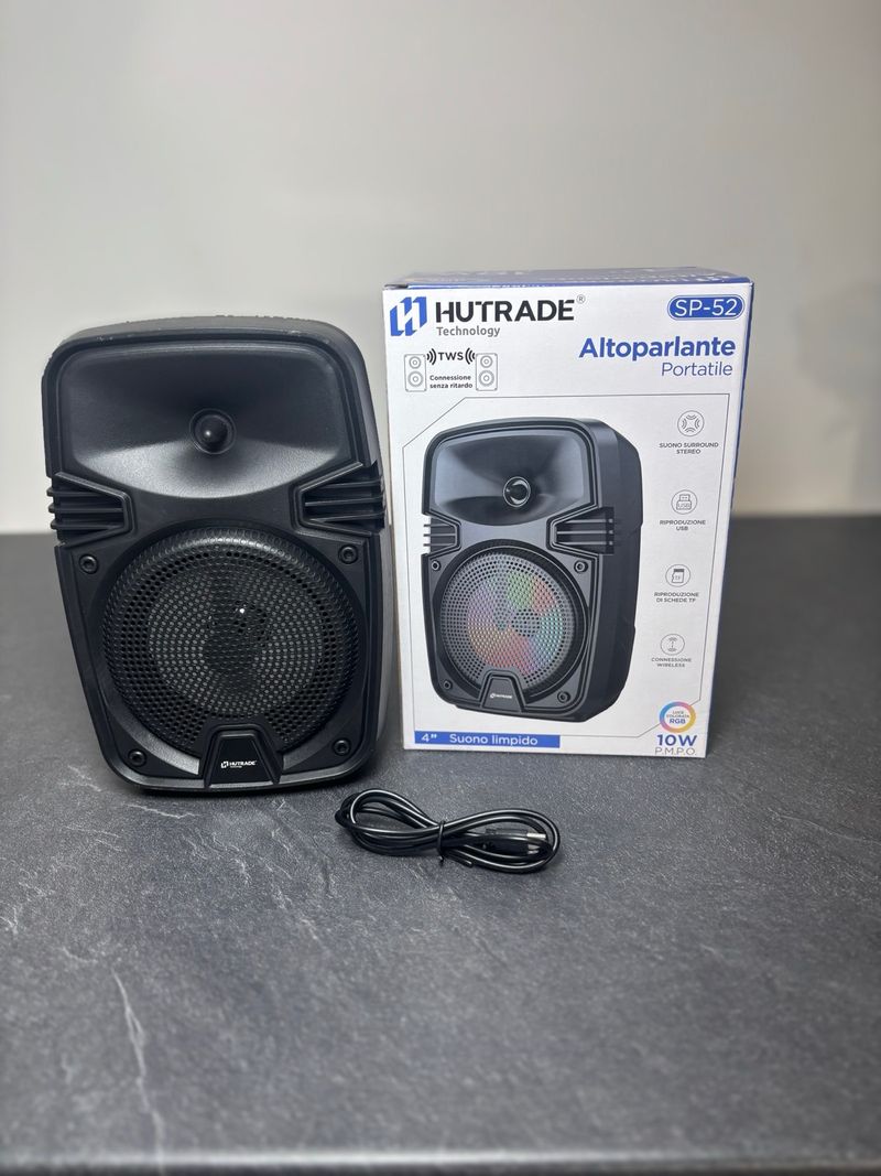 Bocina Bluetooth Hutrade SP-52 Portátil