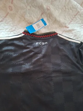 Camiseta Adidas Bayer T Negra