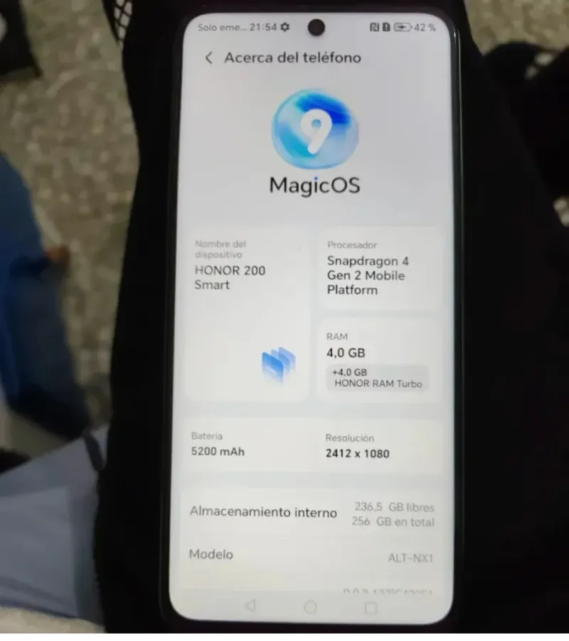 Honor 200 Smart 5G afbeelding 2