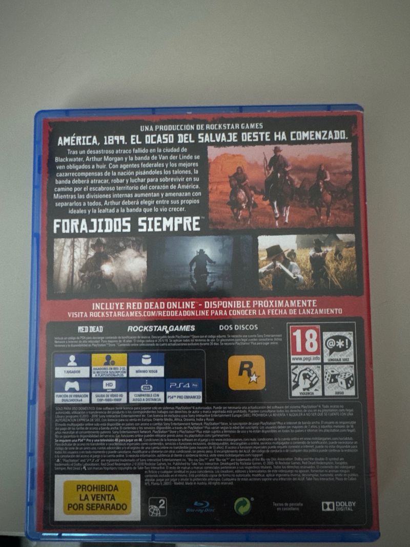 Red Dead Redemption 2 PS4 afbeelding 2