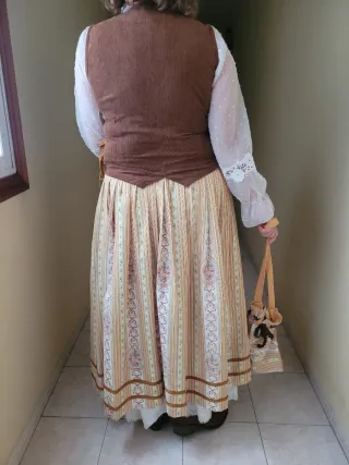 Traje de época mujer fiestas medievales