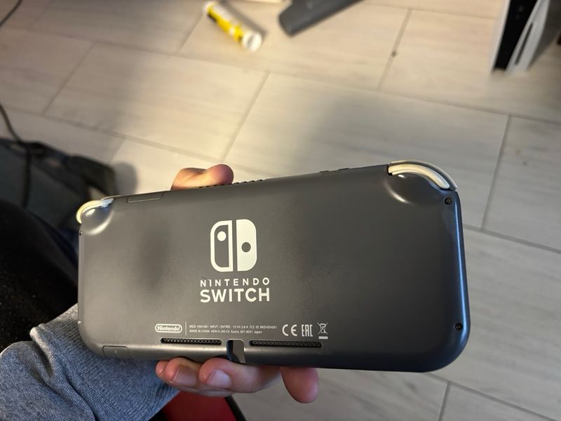 Nintendo Switch Lite 256GB Gris/Blanco afbeelding 4