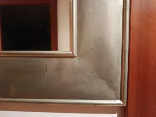 Espejo Zara Home efecto Plata y Madera