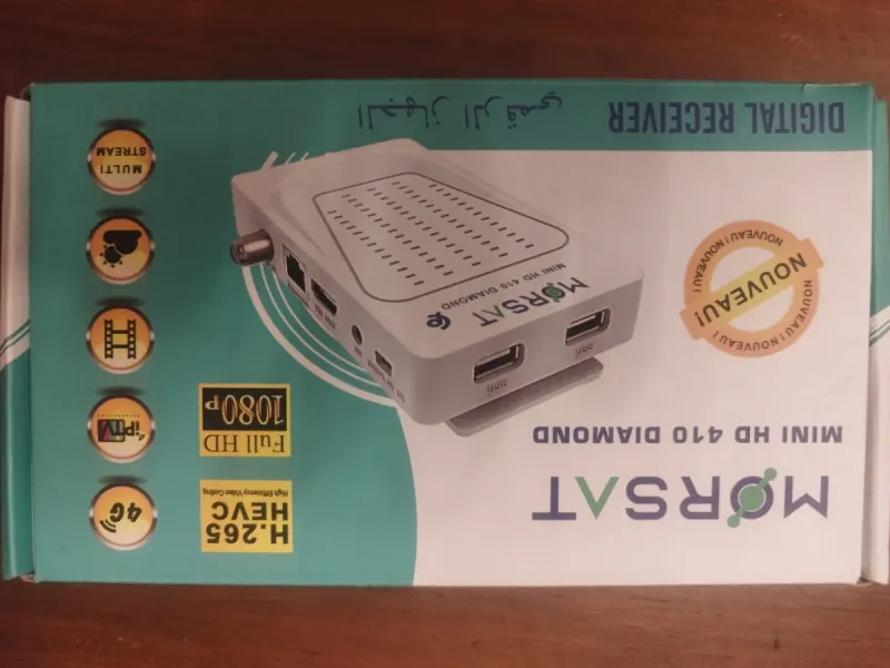 Receptor Digital Morsat Mini HD 610 Diamond afbeelding 5