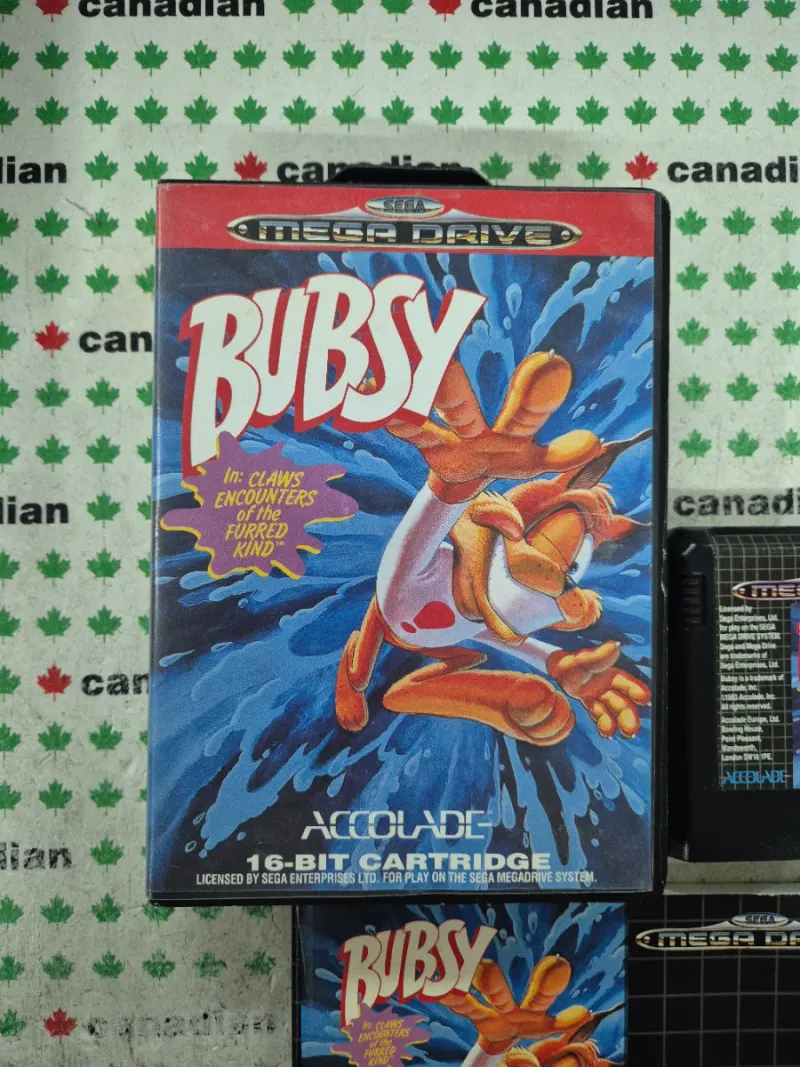 Bubsy Mega Drive afbeelding 2
