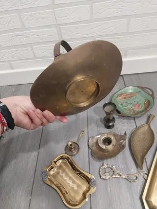 Lote de Bronce Decorativo