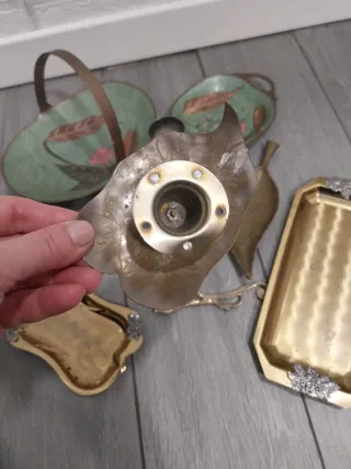 Lote de Bronce Decorativo