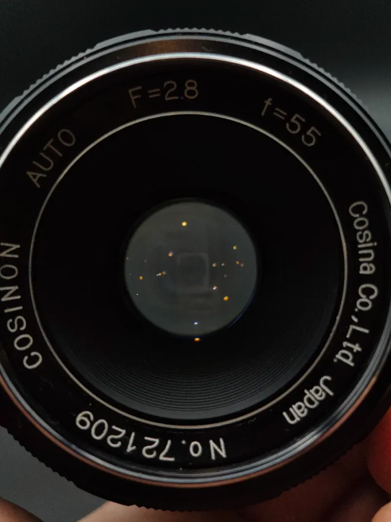 Objetivo Cosinon 55mm f/2.8 m42 Sony Canon o Nikon afbeelding 5