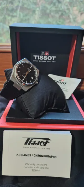 Tissot PRX Powermatic 80 esfera negra