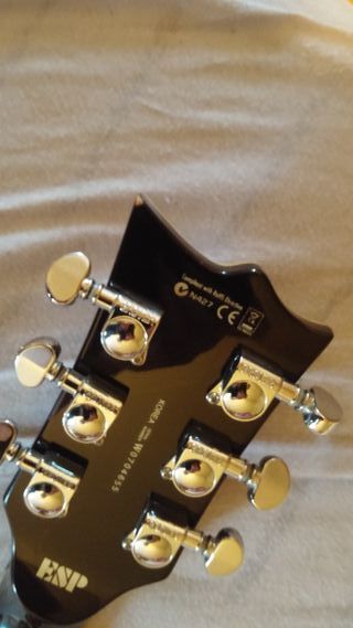 CAMBIO/VENDO Guitarra LTD EC400VF Sunburst MIK