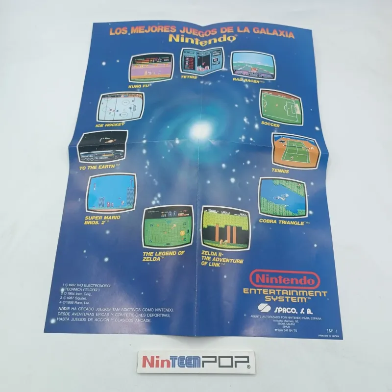 Póster SPACO Nintendo NES afbeelding 2
