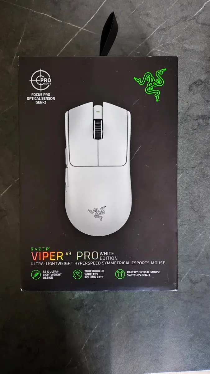Ratón Razer Viper V3 Pro Blanco