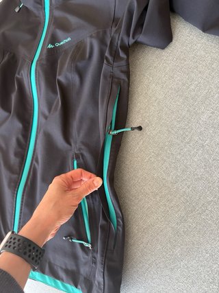 Chaqueta impermeable Quechua mujer