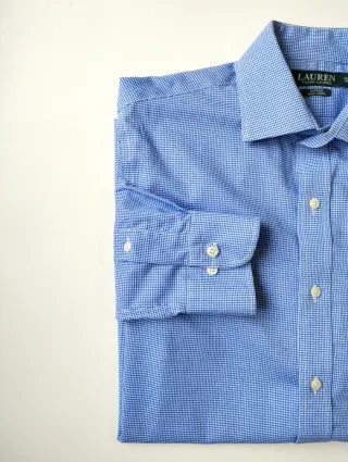 Camisa Ralph Lauren cuadros azul