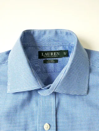 Camisa Ralph Lauren cuadros azul