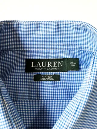 Camisa Ralph Lauren cuadros azul