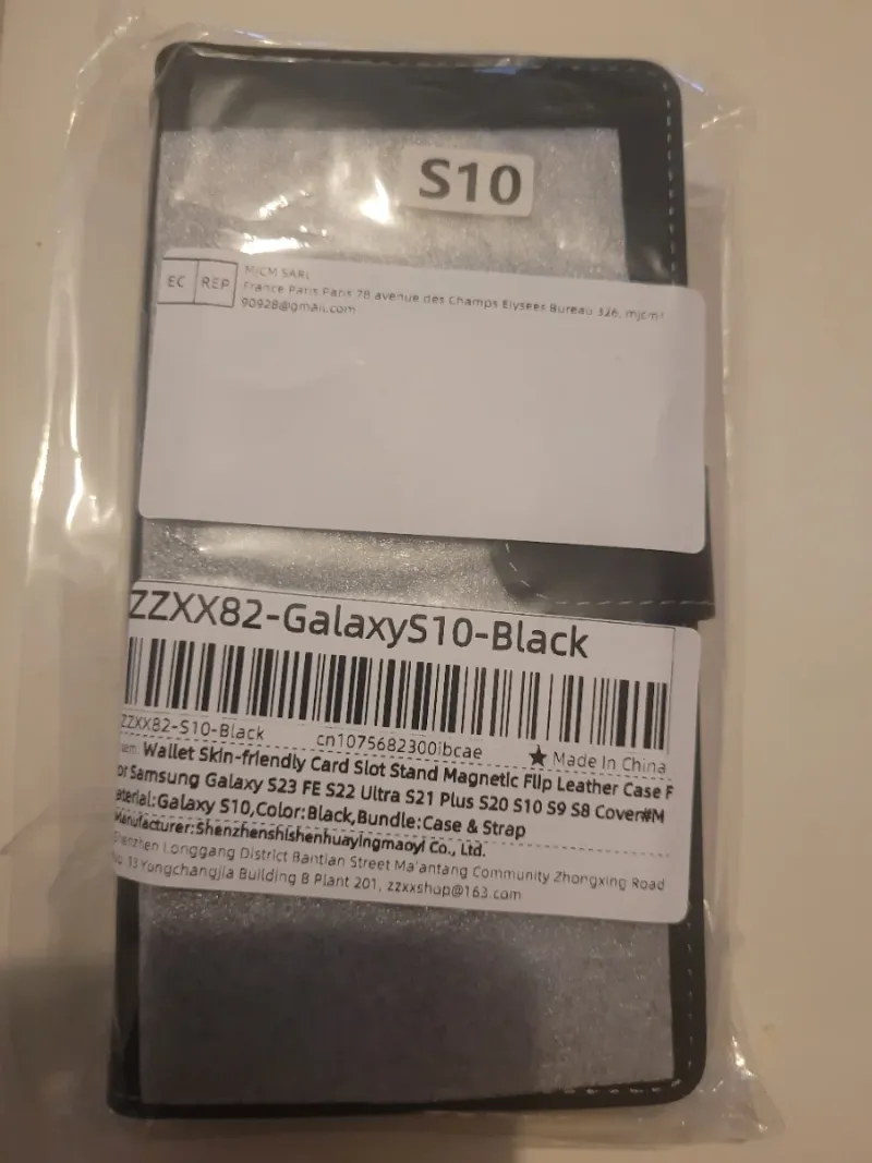 Funda Samsung S10 Negra afbeelding 4