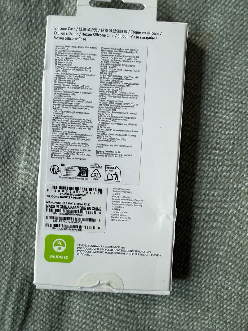 Funda Samsung Galaxy S25 Ultra Silicona afbeelding 2